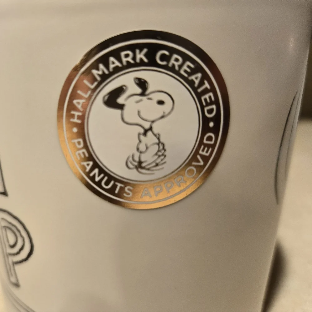 Hallmark Linus and Snoppy Ceramic Mug with - Picture 2 of 5